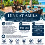 DINE-IN • EATING ONLY